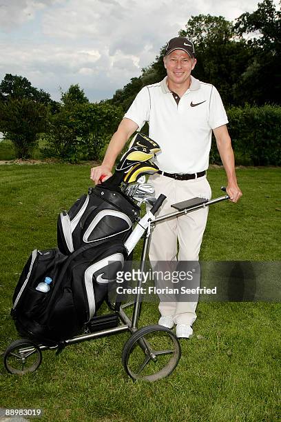 Former football player Stefan Reuter attends the golf tournament 'Kaiser Cup 2009' at 'Hartl Golf-Resort' on July 11, 2009 in Bad Griesbach, Germany.