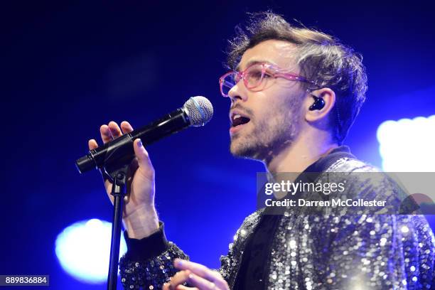 Performs onstage during KISS 108's Jingle Ball 2017 presented by Capital One at TD Garden on December 10, 2017 in Boston, Mass.