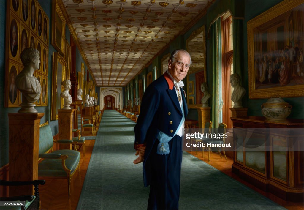 Prince Philip, Duke of Edinburgh Painting Released As He Retires From Public Engagements