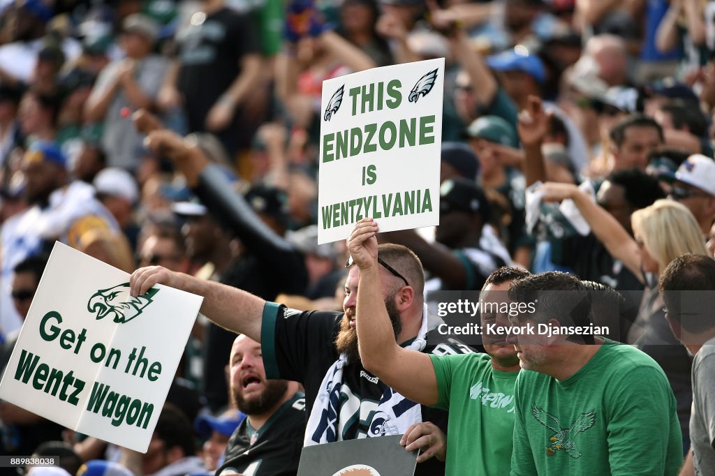 Philadelphia Eagles v Los Angeles Rams