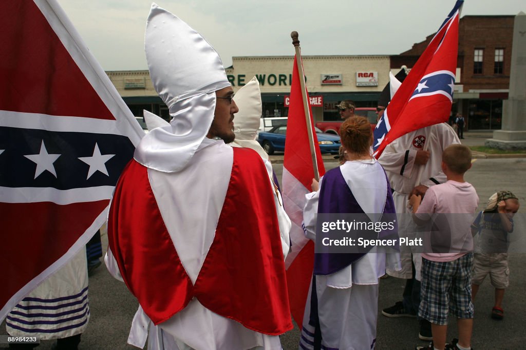 Ku Klux Klan Holds Annual Gathering In Tennessee