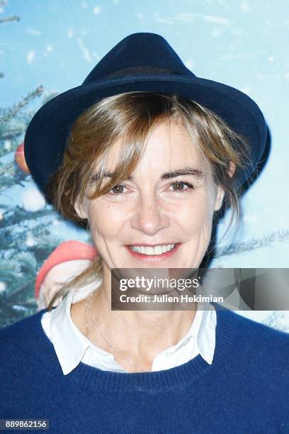 French actress Anne Consigny attends "La Deuxieme Etoile" Paris Premiere at UGC Cine Cite Bercy on December 10, 2017 in Paris, France.