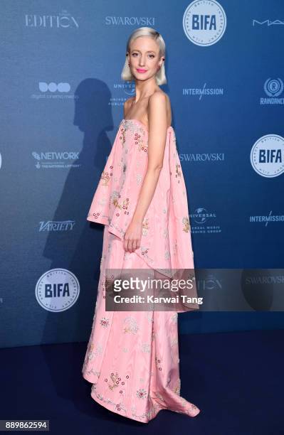 Andrea Riseborough attends the British Independent Film Awards held at Old Billingsgate on December 10, 2017 in London, England.