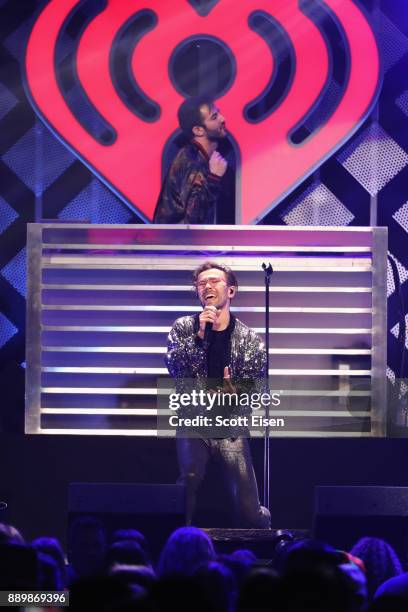And Ryan Siegel perform onstage during KISS 108's Jingle Ball 2017 presented by Capital One at TD Garden on December 10, 2017 in Boston, Mass.