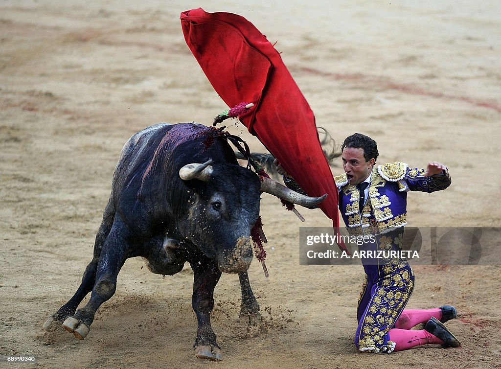 Spanish matador Rafael Rubio "Rafaelillo