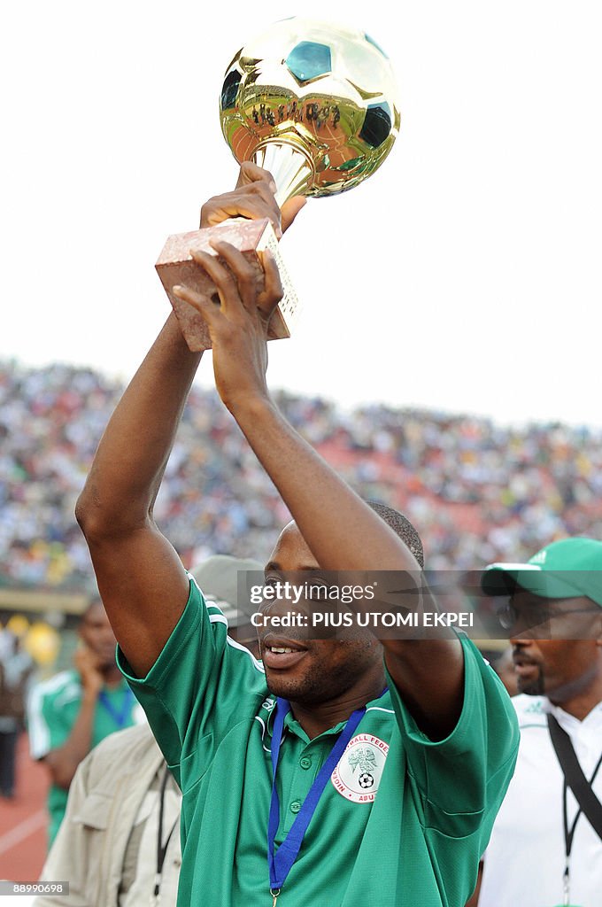 Skipper of the victorious Nigerian Beach