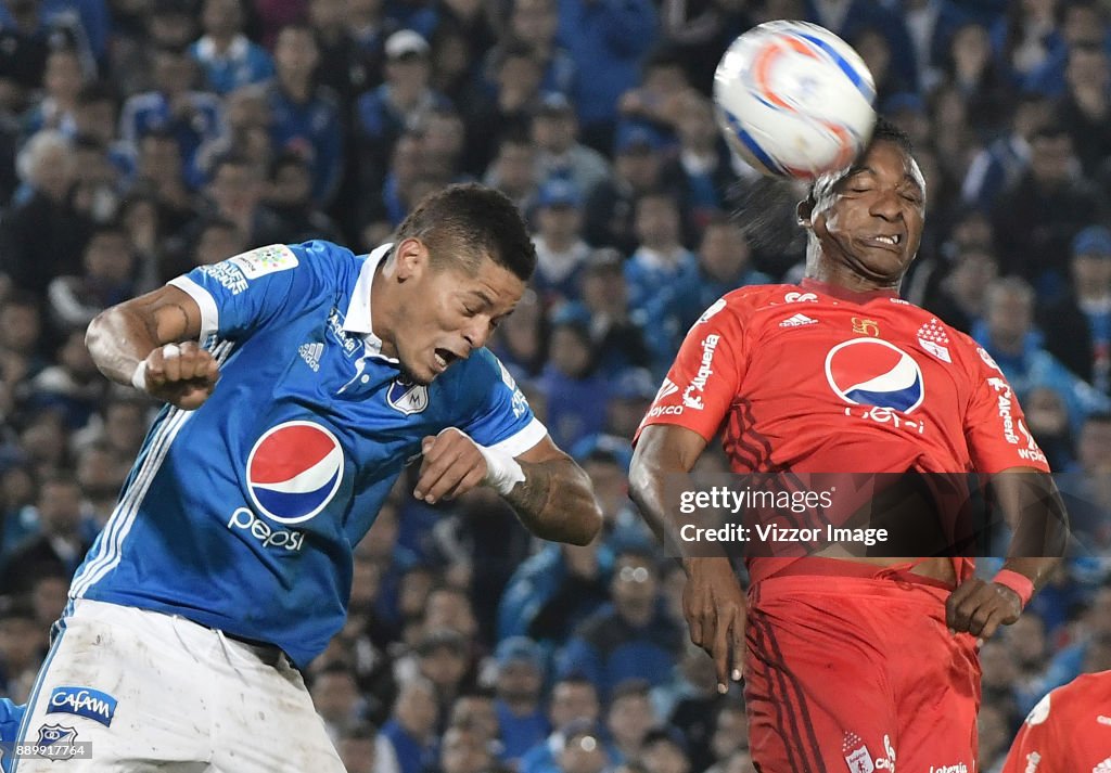 Millonarios v America de Cali - Liga Aguila II 2017