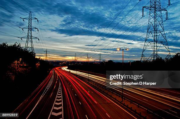 motorway - motorway uk stock pictures, royalty-free photos & images