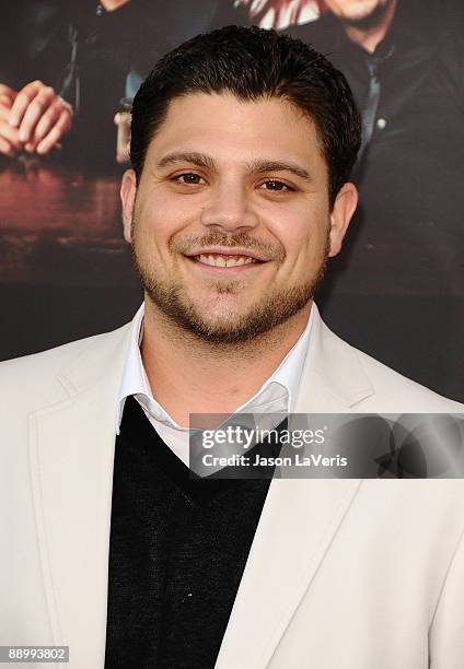 Actor Jerry Ferrara attends the sixth season premiere of HBO's "Entourage" at Paramount Studios on July 9, 2009 in Los Angeles, California.
