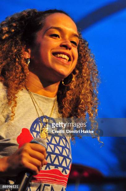 Melodee of La Melodia performs on stage during the second day of the North Sea Jazz Festival on July 11, 2009 in Rotterdam, Netherlands.