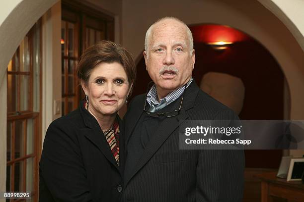 Carrie Fisher and Richard Dreyfuss