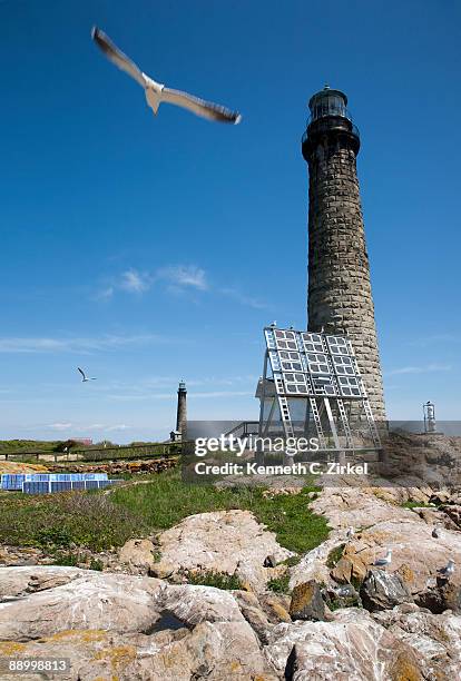 thacher island - kenneth c zirkel stock pictures, royalty-free photos & images