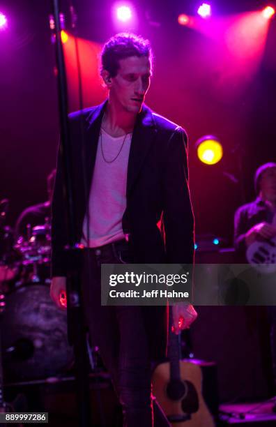 Singer David Shaw of The Revivalists performs at The Fillmore Charlotte on December 10, 2017 in Charlotte, North Carolina.