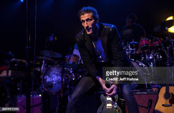 Singer David Shaw of The Revivalists performs at The Fillmore Charlotte on December 10, 2017 in Charlotte, North Carolina.