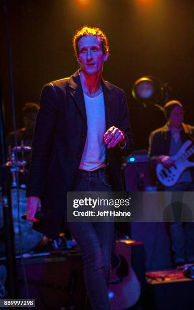 Singer David Shaw of The Revivalists performs at The Fillmore Charlotte on December 10, 2017 in Charlotte, North Carolina.