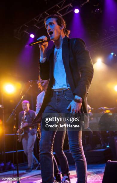 Singer David Shaw of The Revivalists performs at The Fillmore Charlotte on December 10, 2017 in Charlotte, North Carolina.