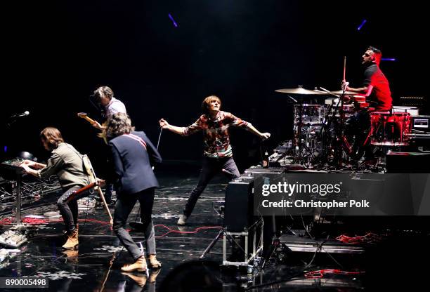 Musical group Phoenix performs onstage during KROQ Almost Acoustic Christmas 2017 at The Forum on December 10, 2017 in Inglewood, California.