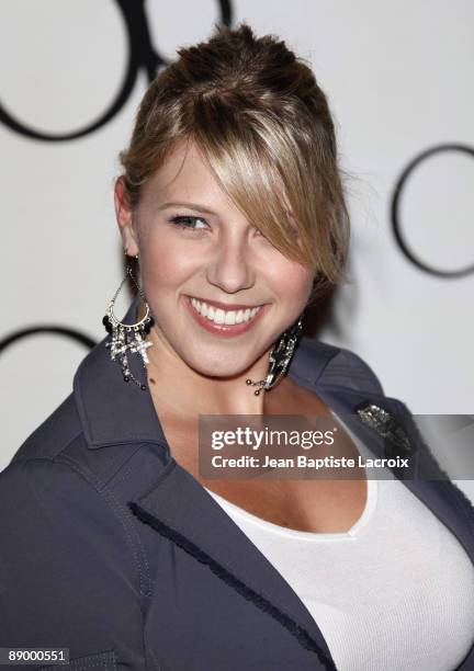 Jodie Sweetin arrives at the launch of the new OP campaign "OPen Campus" at Mel's Dinner on July 7, 2009 in West Hollywood, California.