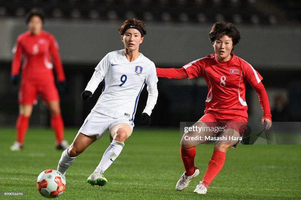 North Korea v South Korea - EAFF E-1 Women's Football Championship