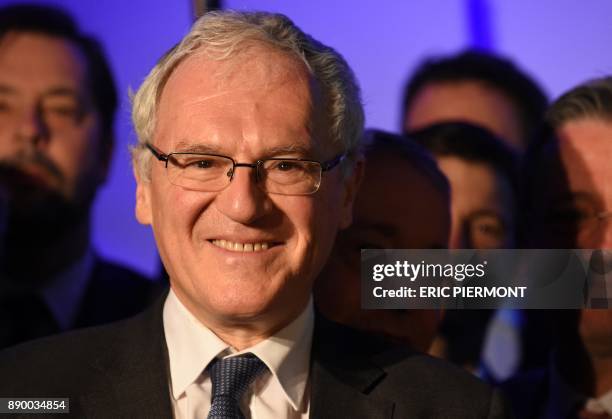 Chief Executive Officer of French electric utility company Jean-Bernard Levy attends the French Business Climate Pledge event at French employers...