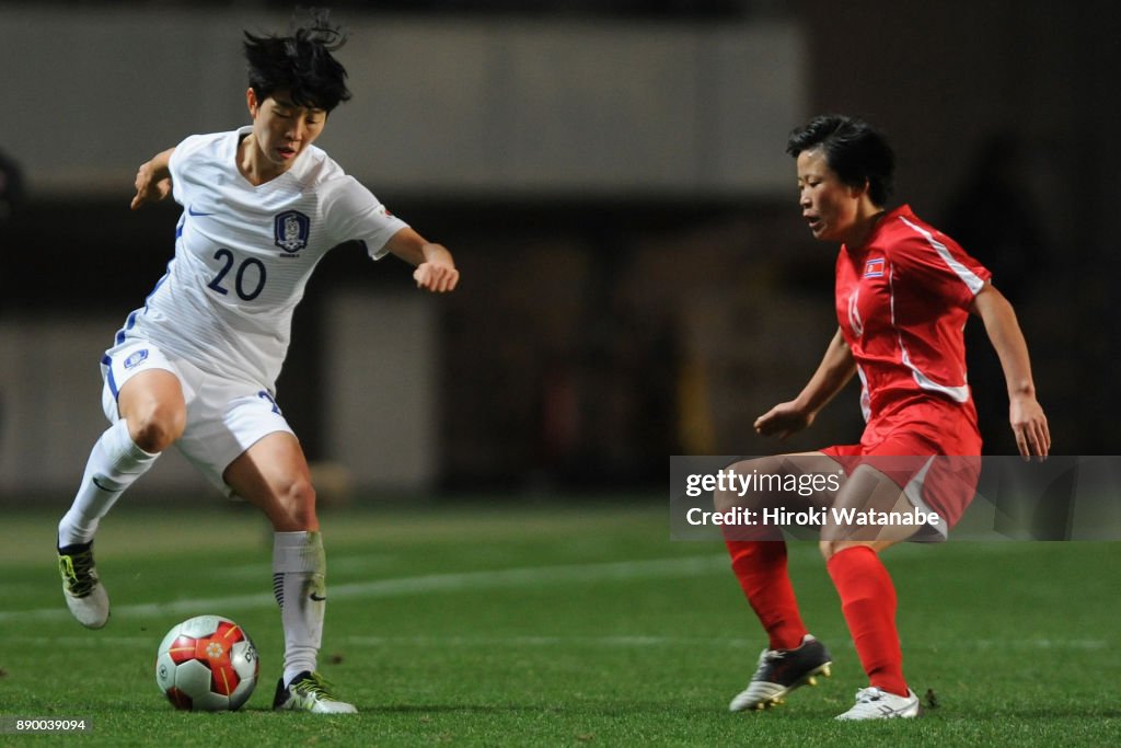 North Korea v South Korea - EAFF E-1 Women's Football Championship