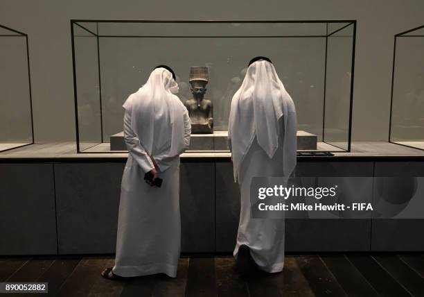 General view of the Louvre Abu Dhabi on December 10, 2017 in Abu Dhabi, United Arab Emirates.