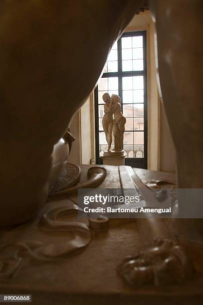 sculpture at the capitoline museum, rome, italy - capitoline museums stock pictures, royalty-free photos & images