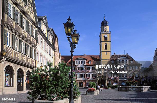 town in germany - bad mergentheim stock pictures, royalty-free photos & images