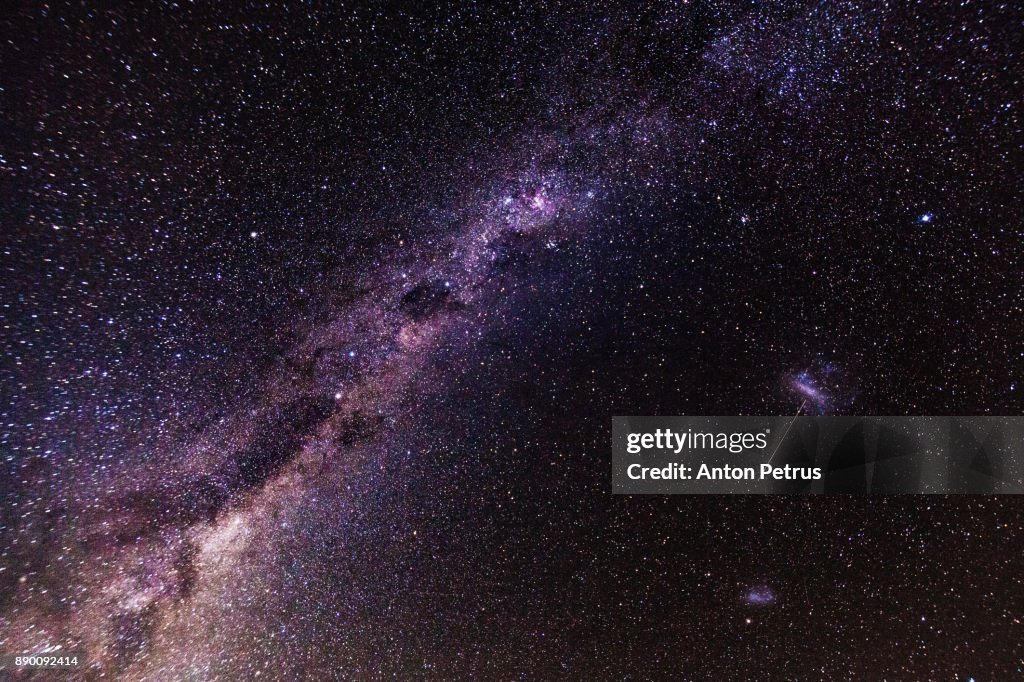 Milky Way. Night photo