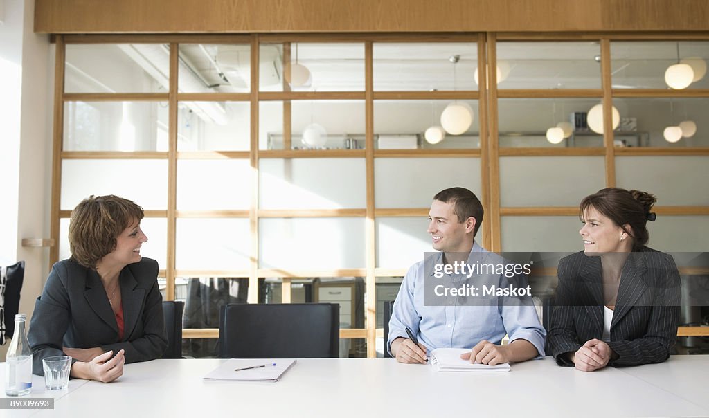 People in conference room