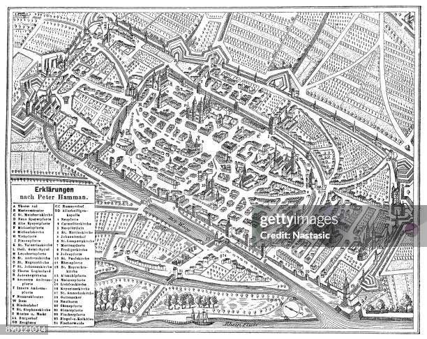 Worms Rennaisance Map 922 Worms (City) Stock Photos, High-Res Pictures, and Images - Getty Images
