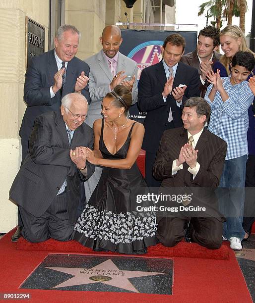 Johnny Grant, Vanessa Williams unveiling star