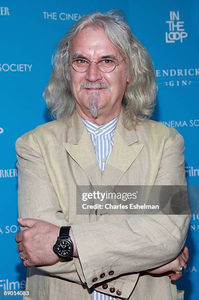 Comedian Billy Connoly attends a screening of "In The Loop" hosted by the Cinema Society and the New Yorker at the IFC Center on July 13, 2009 in New...