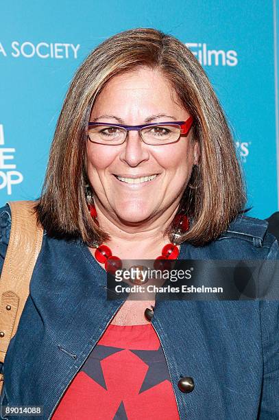 Fashion senior vice president Fern Mallis attends a screening of "In The Loop" hosted by the Cinema Society and the New Yorker at the IFC Center on...