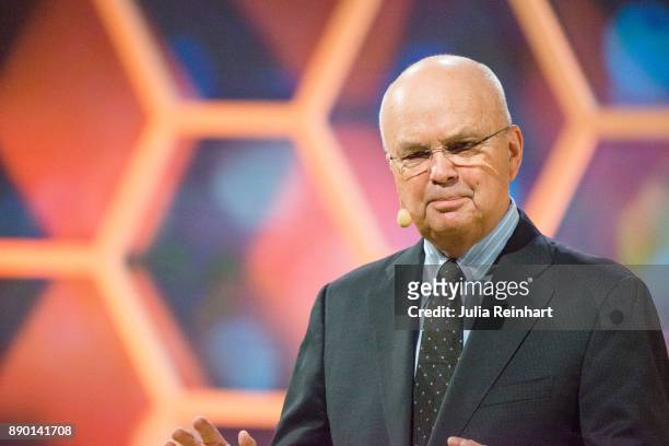Michael Hayden, former Director of the CIA and NSA, speaks at ‘Nobel Week Dialogue: the Future of Truth’ conference at at Svenska Massan on December...