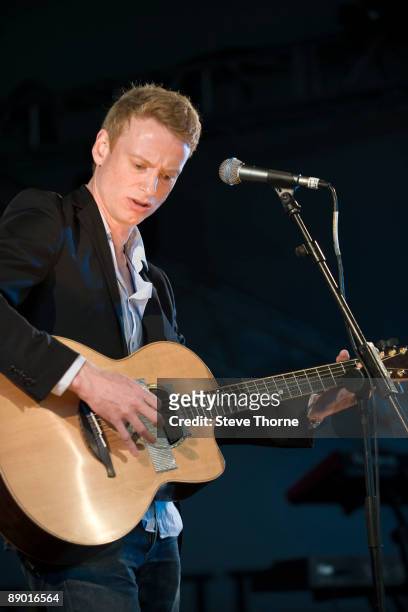 Teddy Thompson performs on stage on the first day of Cornbury Festival on July 11, 2009 in Cornbury Park, Charlbury, Oxfordshire, United Kingdom.
