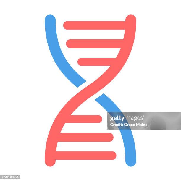 dna strand - vector - guanine stock illustrations