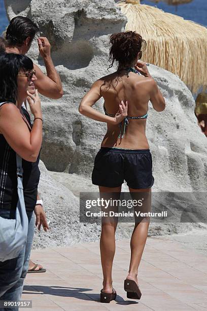 Sofia Milos attends day three of the Ischia Global Film And Music Festival on July 14, 2009 in Ischia, Italy.