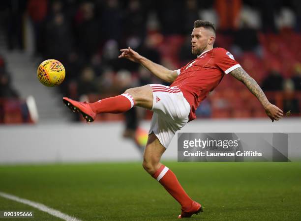 Daryl Murphy of Nottingham Forest in action during the Sky Bet Championship match between Nottingham Forest and Bolton Wanderers at City Ground on...