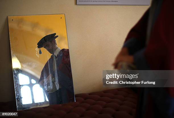 Academic staff at the University of Birmingham take part in the degree congregations on July 14, 2009 in Birmingham, England. Over 5000 graduates...