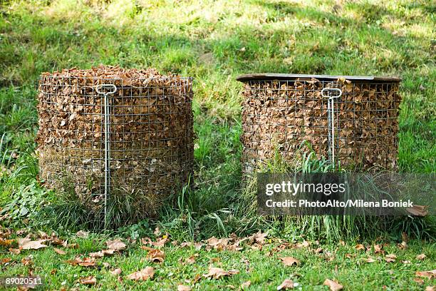 compost bins - compost bin stock pictures, royalty-free photos & images