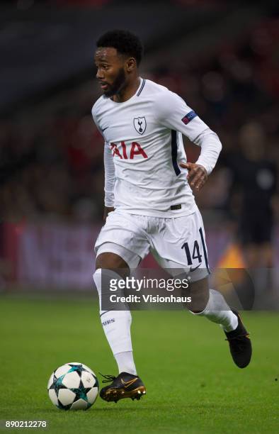 Georges-Kévin N'Koudou of Tottenham Hotspur in action during the UEFA Champions League group H match between Tottenham Hotspur and APOEL Nikosia at...