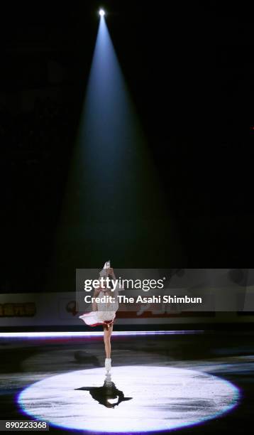 Satoko Miyahara of Japan performs in the gala exhibition during day four of the ISU Junior & Senior Grand Prix of Figure Skating Final at Nippon...