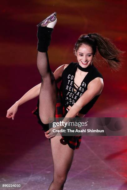 Kaetlyn Osmond of Canada performs in the gala exhibition during day four of the ISU Junior & Senior Grand Prix of Figure Skating Final at Nippon...