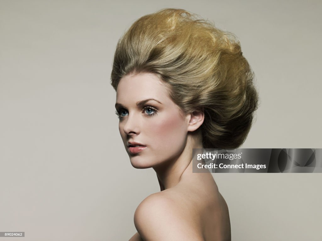 Young woman looking away