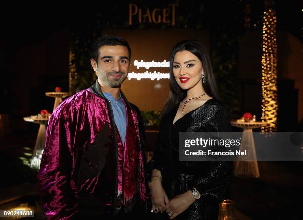 Abdulla Al Kaabi and Mayssa Maghrebi attend the Piaget celebrates Abdullah Al Kaabi's talent by hosting a private screening of his short film 'More...
