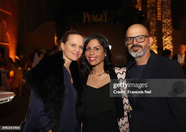 Meredith Damouni, Haya Akhdar and Ayaad Damouni attend Piaget celebrates Abdullah Al Kaabi's talent by hosting a private screening of his short film...