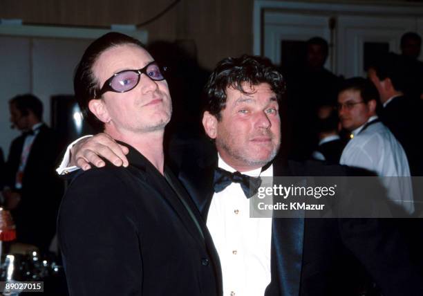 Bono of U2 and Jann Wenner