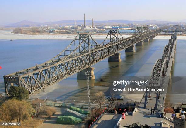 Sino Korean Friendship Bridge Photos And Premium High Res Pictures sino-korean-friendship-bridge-photos-and-premium-high-res-pictures