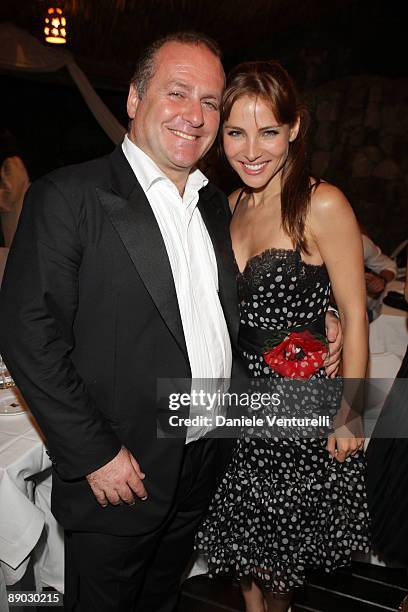 Pascal Vicedomini and Elsa Pataky attend day three of the Ischia Global Film And Music Festival on July 14, 2009 in Ischia, Italy.